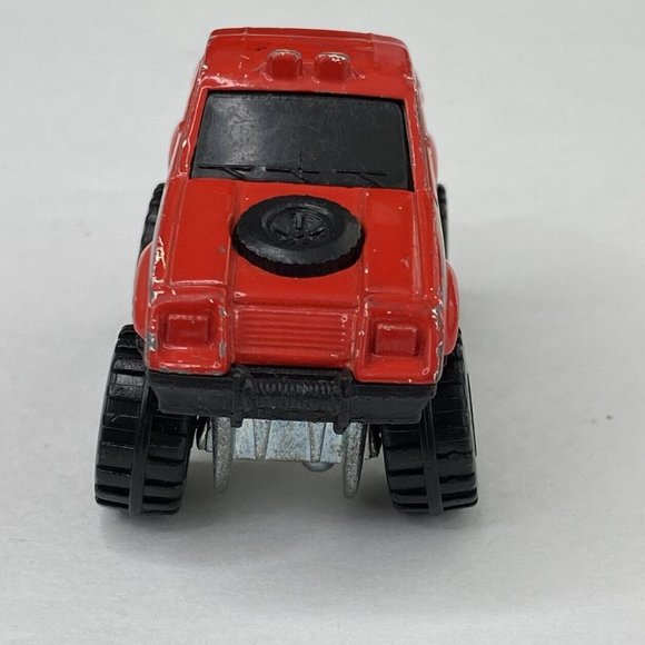 Vintage Hot Wheels 1984 Subaru Brat 4x4 Gulch Stepper Bell #15 Red Malaysia - Picture 6 of 11